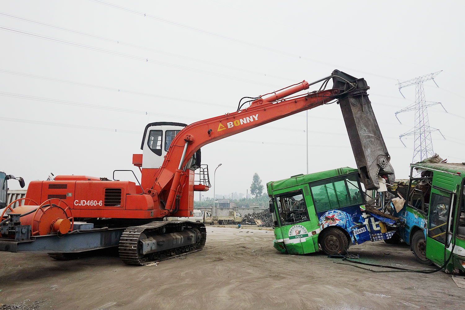 示范性銷毀（大車）